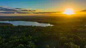 Zachód słońca nad jeziorem Mój, październik 2023 r. - zdjęcie 52