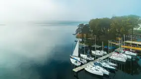 Październikowe mgły nad jeziorem Kisajno - zdjęcie 20