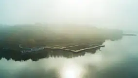 Październikowe mgły nad jeziorem Kisajno - zdjęcie 23