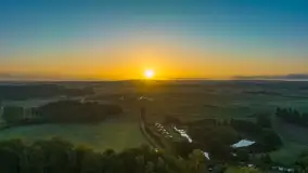 Wschód słońca nad jeziorem Iławki - zdjęcie 24