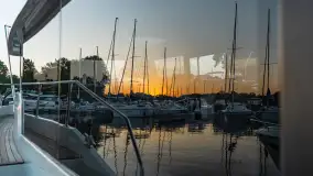 Zachód słońca w Sztynorcie na kilkunastu zdjęciach, wrzesień 2023 r. - zdjęcie 9