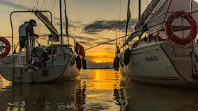 Sierpniowy zachód słońca nad Darginem, Sun Bila Pieczarki - zdjęcie 8