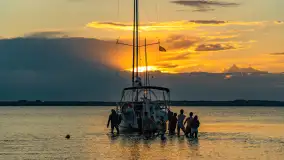 Sierpniowy zachód słońca nad Darginem, Sun Bila Pieczarki - zdjęcie 5