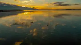 Wschód słońca nad jeziorem Dobskim, listopad 2023 r. - zdjęcie 22