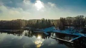 Zimowa wersja Mazur w okolicach Łabędziego Ostrowia i jeziora Kisajno - zdjęcie 37