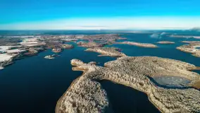 Zimowa wersja Mazur w okolicach Łabędziego Ostrowia i jeziora Kisajno - zdjęcie 3