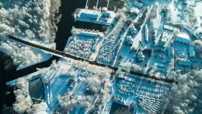 Zimowa wersja Mazur w okolicach Łabędziego Ostrowia i jeziora Kisajno - zdjęcie 60