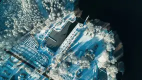 Zimowa wersja Mazur w okolicach Łabędziego Ostrowia i jeziora Kisajno - zdjęcie 74