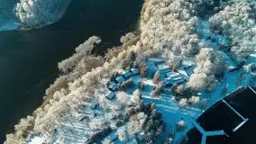 Zimowa wersja Mazur w okolicach Łabędziego Ostrowia i jeziora Kisajno - zdjęcie 81