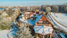 Zimowe Mazury nad jeziorem Święcajty w Ogonkach, listopad 2023 r. - zdjęcie 50