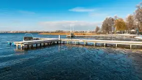 Mazurska biała jesień w porcie Ognisty Ptak, listopad 2023 r. - zdjęcie 7