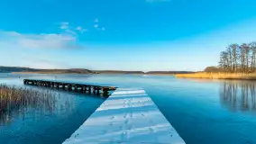 Most Sztynorcki, jeziora Dargin i Kirsajty w zimowej odsłonie, listopad 2023 r. - zdjęcie 18