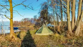 Jesienny biwak ekipy Mazury24 nad Darginem, listopad 2023 r. - zdjęcie 13