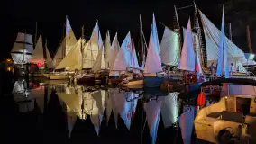 Nocne zdjęcia z mazurskich portów, sezon 2023 - zdjęcie 11