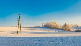 Zimowy poranek w okolicach Wopławek k/Kętrzyna - zdjęcie 7