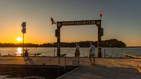 Letni zachód słońca w Marina Lester Club, lipiec 2023 r. - zdjęcie 4