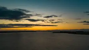 Zapomniany zachód słońca w Pierkunowie z drona, lipiec 2020 r. - zdjęcie 13