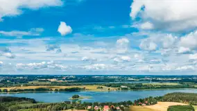 Mix zdjęć Mazur z lotu ptaka, sezon 2023 r. - zdjęcie 34