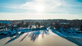 Zimowa wersja Kisajna, porty w zatoce Tracz, styczeń 2024 r. - zdjęcie 29