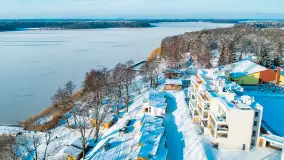 Zimowa wersja Kisajna, porty w zatoce Tracz, styczeń 2024 r. - zdjęcie 33