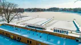 Zimowa wersja Kisajna, porty w zatoce Tracz, styczeń 2024 r. - zdjęcie 31