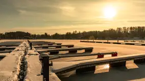 Stranda w mrozie i śniegu, styczeń 2024 r. - zdjęcie 19