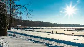 Jezioro Bełdany i Mazurski Raj w zimowej scenerii, styczeń 2024 r. - zdjęcie 34