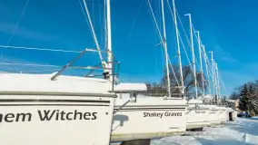 Jak zimuje port w Sztynorcie? Zobaczcie zimową wersję ze stycznia 2024 r. - zdjęcie 37