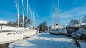 Jak zimuje port w Sztynorcie? Zobaczcie zimową wersję ze stycznia 2024 r. - zdjęcie 31