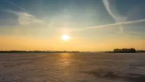 Jezioro Tajty i wieś Wrony przed zachodem słońca, styczeń 2024 r. - zdjęcie 23