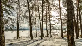 Biwak ekipy Mazury24 nad jeziorem Kruklin, styczeń 2024 r. - zdjęcie 4