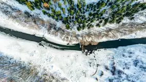 Biwak ekipy Mazury24 nad jeziorem Kruklin, styczeń 2024 r. - zdjęcie 16