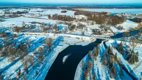 Mix zimowych ujęć z lotu ptaka, styczeń 2024 r. - zdjęcie 1