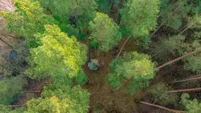 Wschód słońca nad jeziorem Wydmińskim, luty 2024 r. - zdjęcie 34