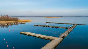 Późne popołudnie nad portami w Wilkasach, luty 2024 - zdjęcie 9