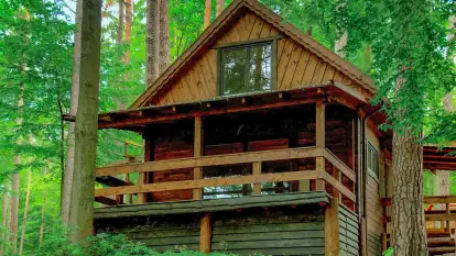 Zdjęcia: Klimatyczne domki w Ośrodku wypoczynkowym Wodnik