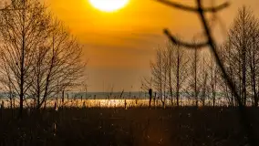 Zachód słońca nad Niegocinem, luty 2024 r. - zdjęcie 23