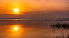 Zachód słońca nad Niegocinem, luty 2024 r. - zdjęcie 21