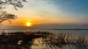 Zachód słońca nad Niegocinem, luty 2024 r. - zdjęcie 11