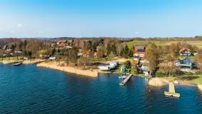 Mazury z lotu ptaka, Rydzewo, Bogaczewo, jezioro Boczne - zdjęcie 4