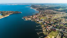 Mazury z lotu ptaka, Rydzewo, Bogaczewo, jezioro Boczne - zdjęcie 16