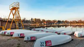 Porty w Wilkasach i jezioro Niegocin pod koniec lutego, 2024 r. - zdjęcie 29