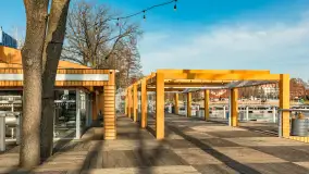 Przedwiośnie w Strandzie w Giżycku, luty 2024 r. - zdjęcie 4