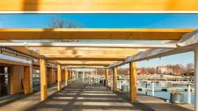 Przedwiośnie w Strandzie w Giżycku, luty 2024 r. - zdjęcie 23