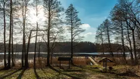 Jezioro Czarna Kuta i okolice, początek marca 2024 r. - zdjęcie 12