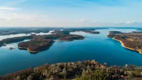 Mix ujęć z drona, zima i przedwiosnie, 2024 r. - zdjęcie 34