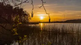 Wiosna i zachód słońca na półwyspie Kula, kwiecień 2024 r. - zdjęcie 1