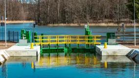 Śluzy Guzianka już gotowe do sezonu 2024, marzec 2024 r. - zdjęcie 18