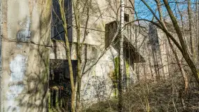 Śluza Leśniewo Górne na wiosennych ujęciach, marzec 2024 r. - zdjęcie 13