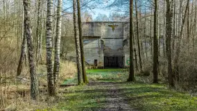 Śluza Leśniewo Górne na wiosennych ujęciach, marzec 2024 r. - zdjęcie 9